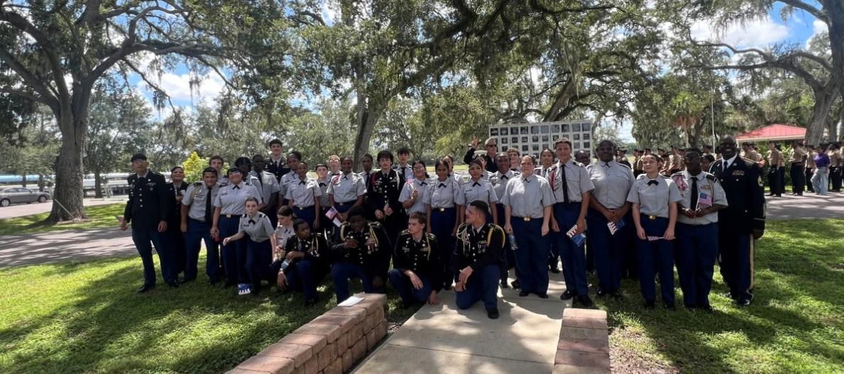 Youth and ROTC community service