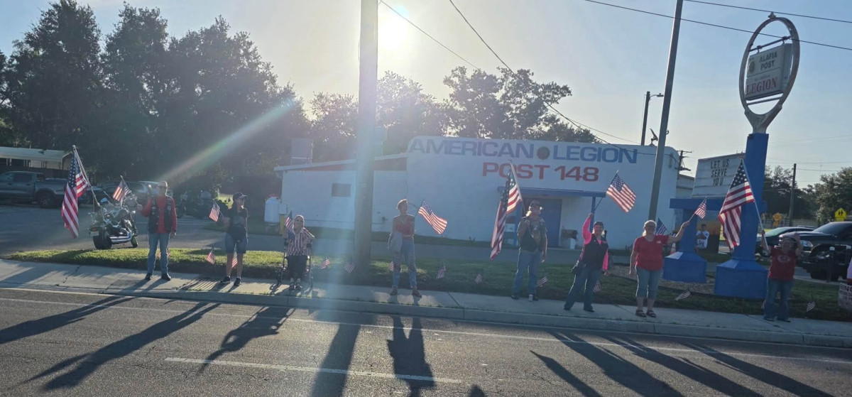 American Legion Riders and Post 148 family
